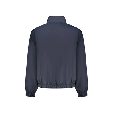 Tommy Hilfiger Giubbotto Uomo Blu con Zip Applicazione Logo Giubbotti e Giacche - vista 2