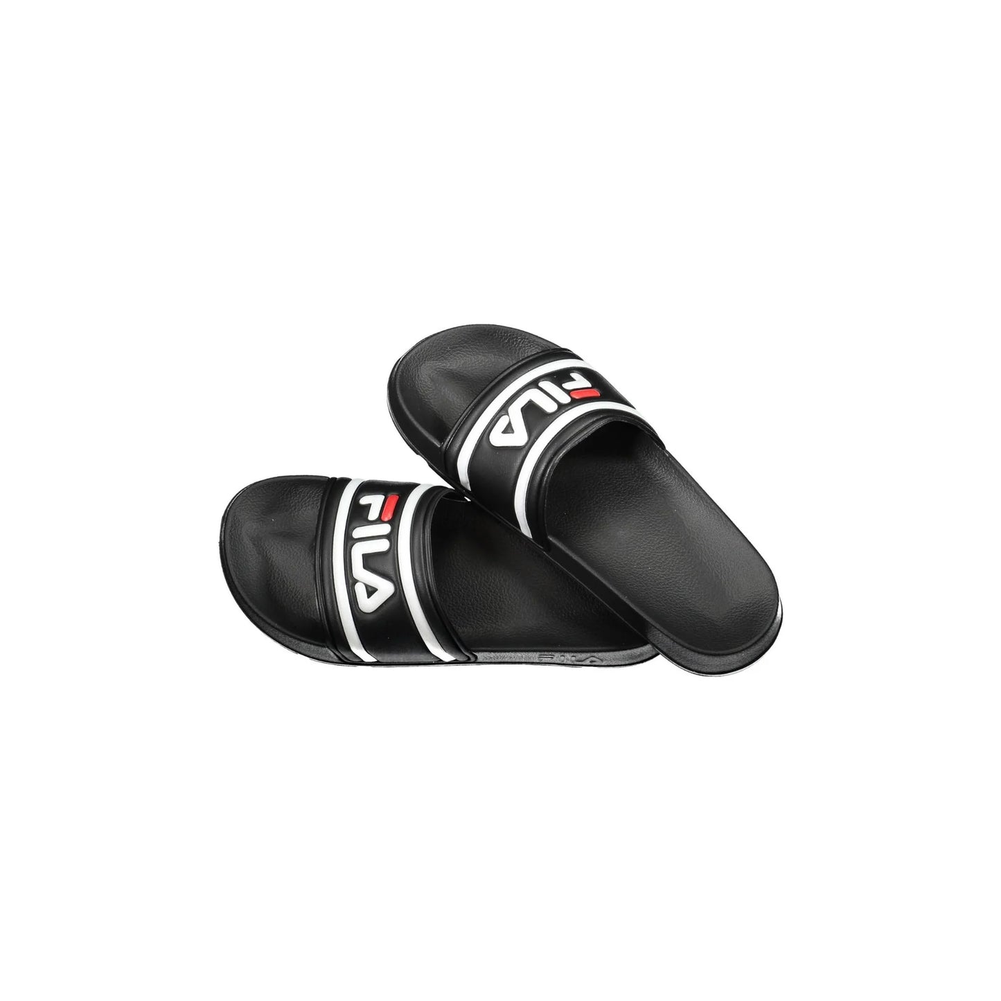 FILA Ciabatte Uomo Nere Morro Bay con Logo Nero - foto prodotto
