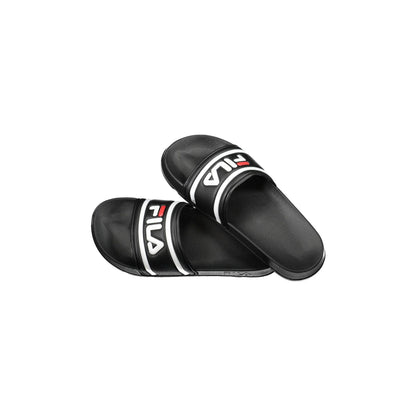 FILA Ciabatte Uomo Nere Morro Bay con Logo Nero - foto prodotto