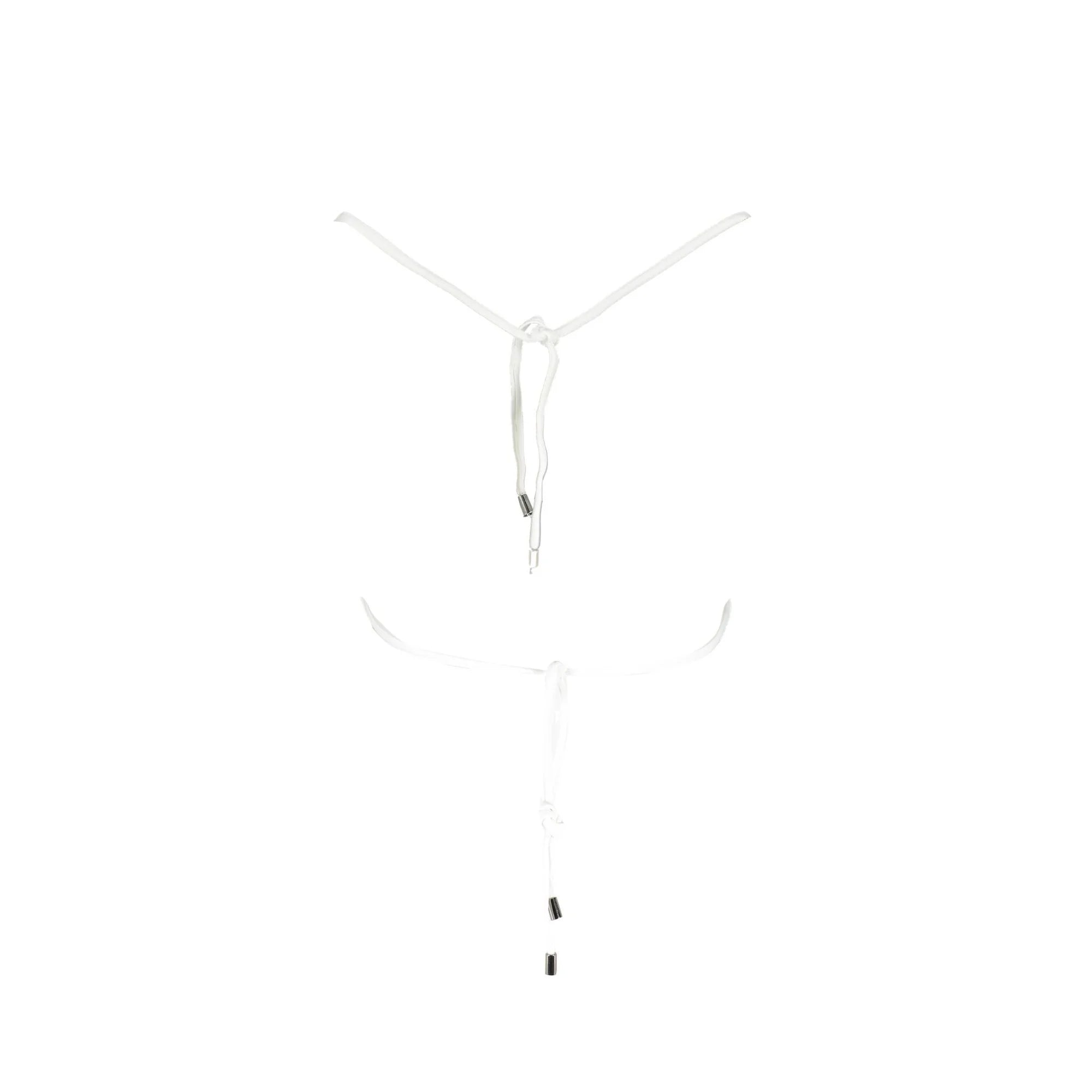 KARL LAGERFELD COSTUME PARTE SOPRA DONNA BIANCO