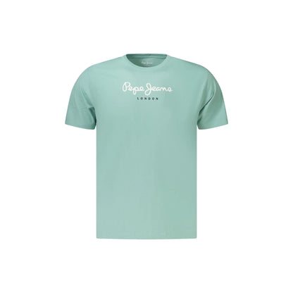 PEPE JEANS T-SHIRT MANICHE CORTE UOMO AZZURRO