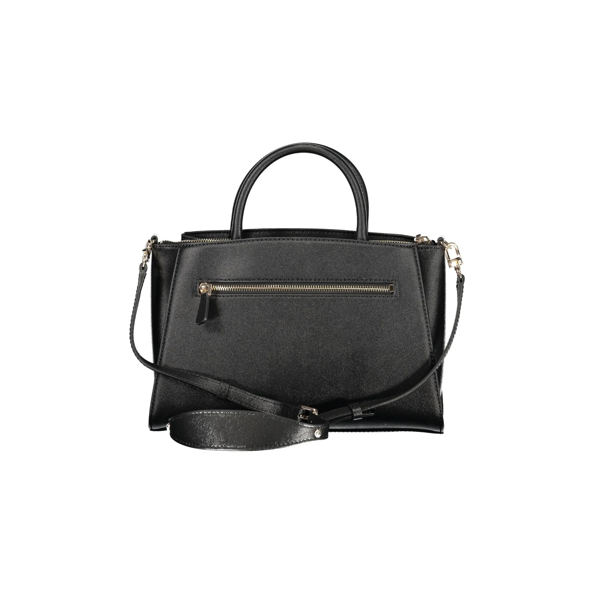 Guess Jeans Borsa a Tracolla Donna Nera Logo Borse nero - vista 2