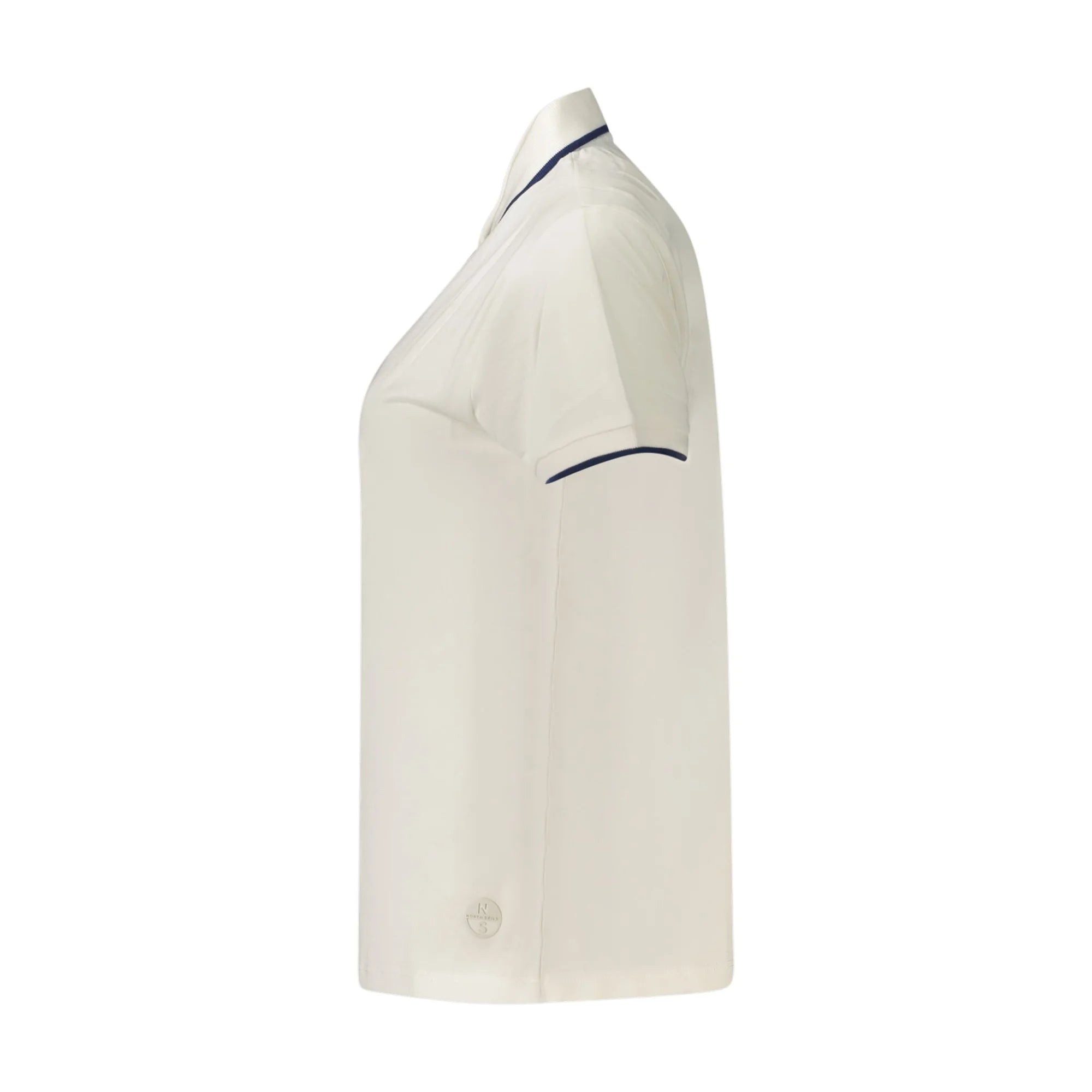 NORTH SAILS POLO MANICHE CORTE DONNA BIANCO