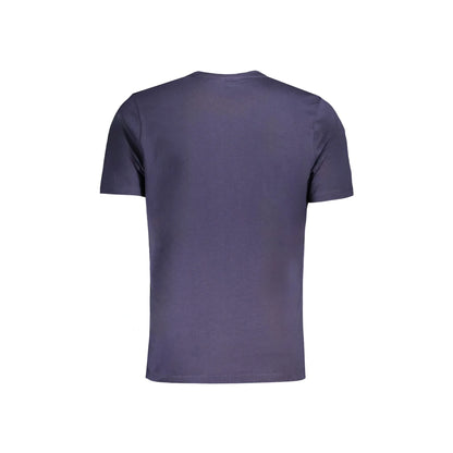 Gian Marco Venturi T-Shirt Maniche Corte Uomo Blu Stampa - vista 2