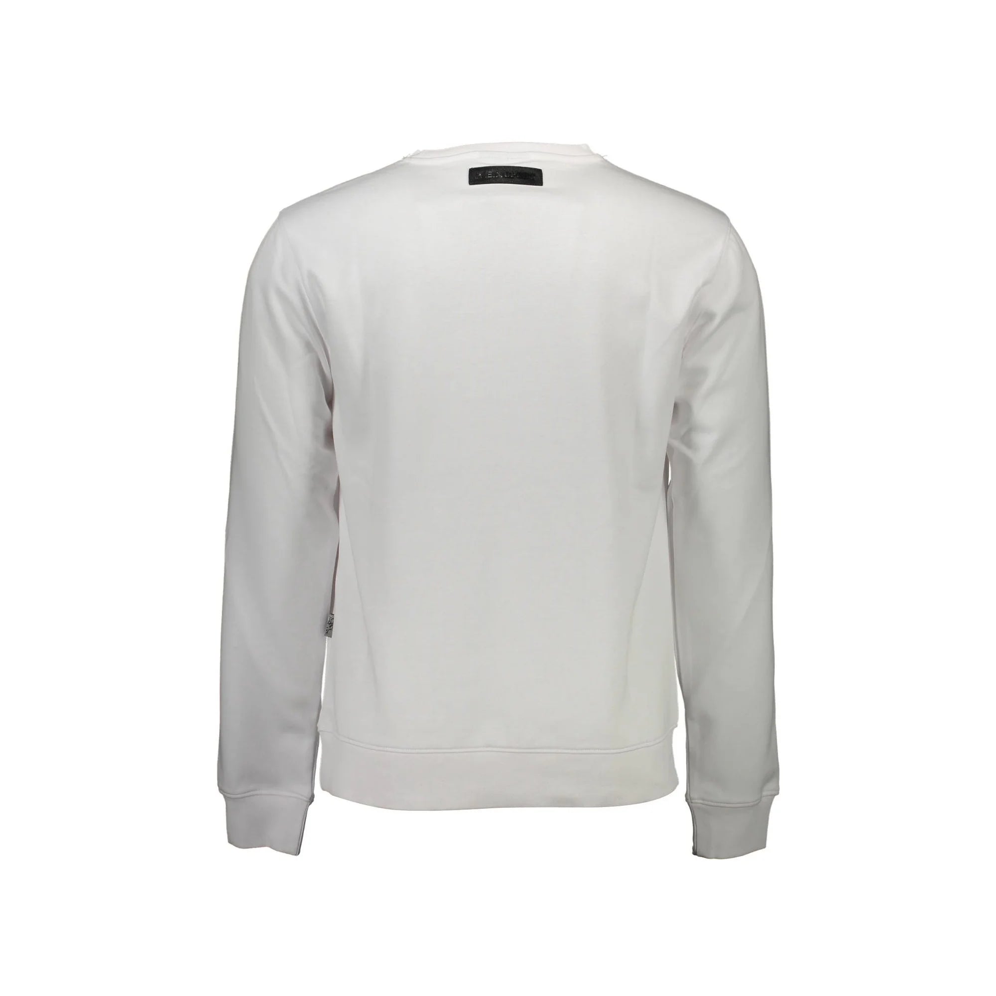 PLEIN SPORT FELPA SENZA ZIP UOMO BIANCO