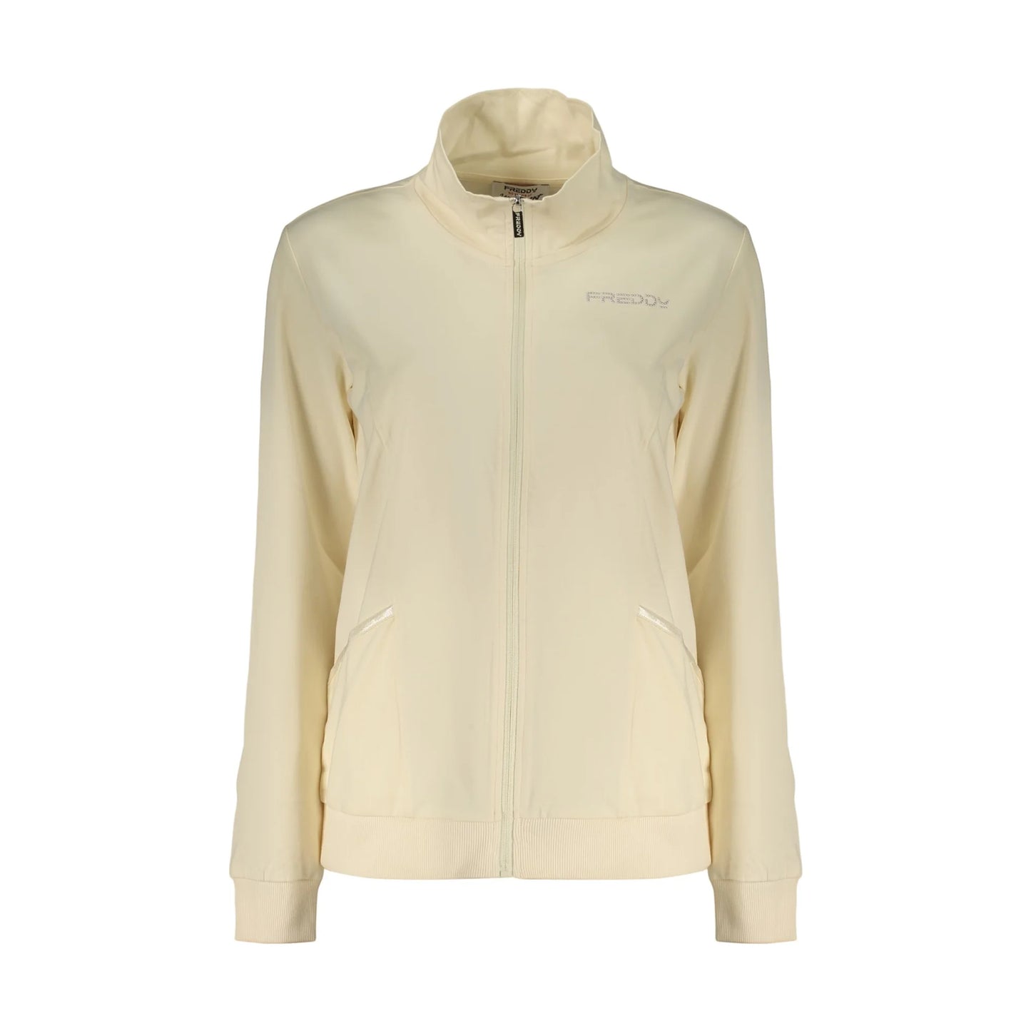 FREDDY FELPA CON ZIP DONNA BEIGE