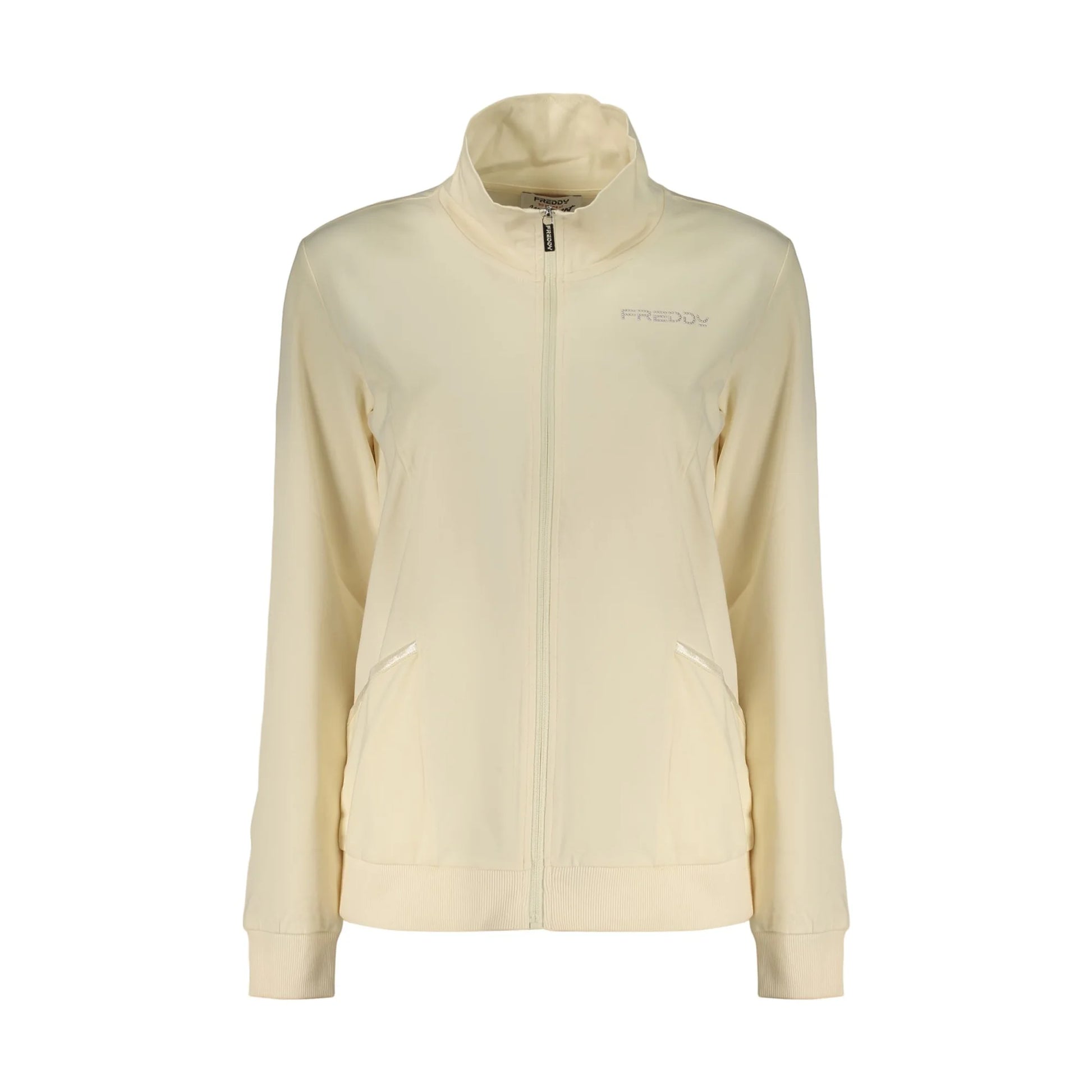 FREDDY FELPA CON ZIP DONNA BEIGE