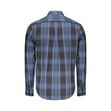 Timberland Camicia Maniche Lunghe Uomo Blu Ricamo Camicie - vista 2