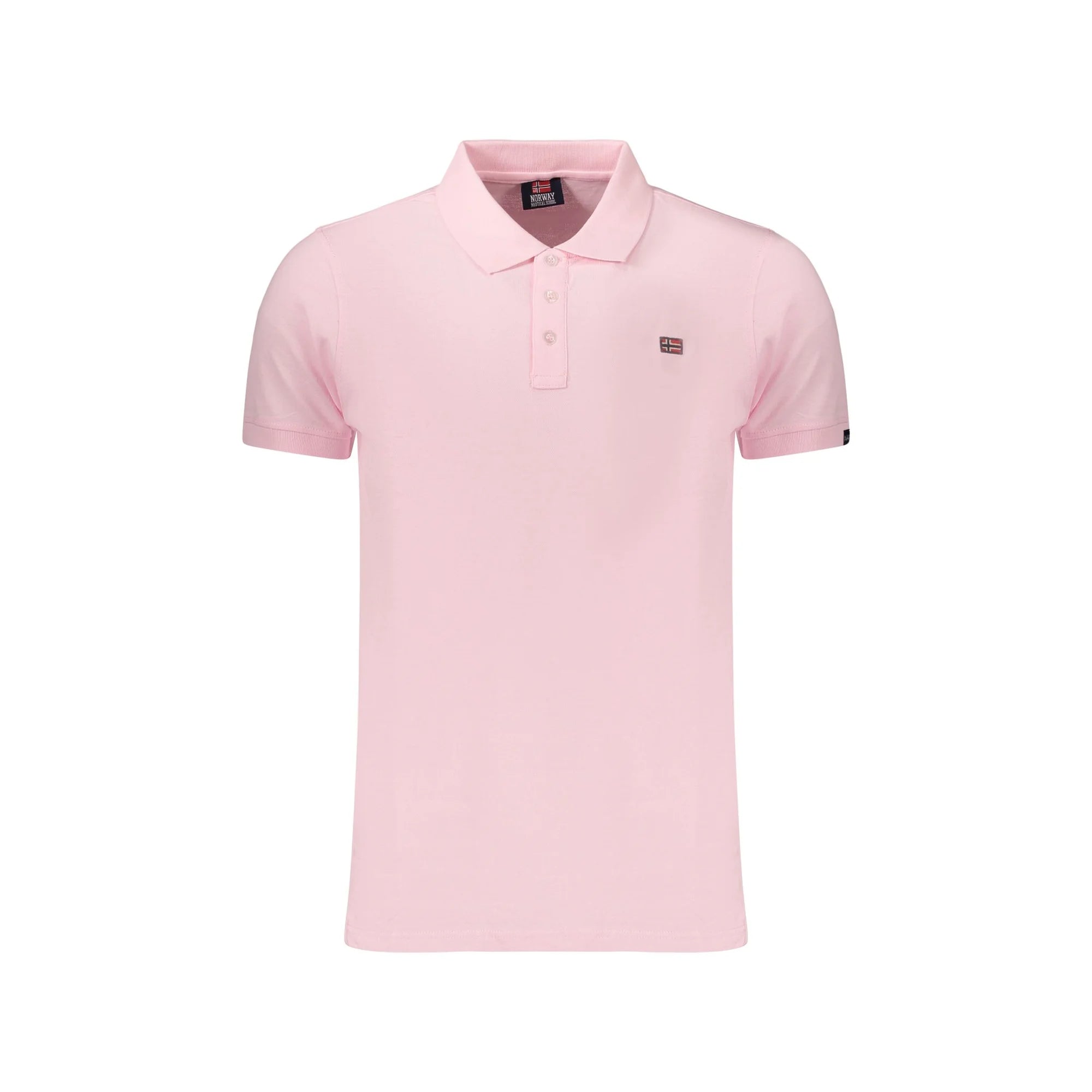 NORWAY 1963 POLO MANICHE CORTE UOMO ROSA