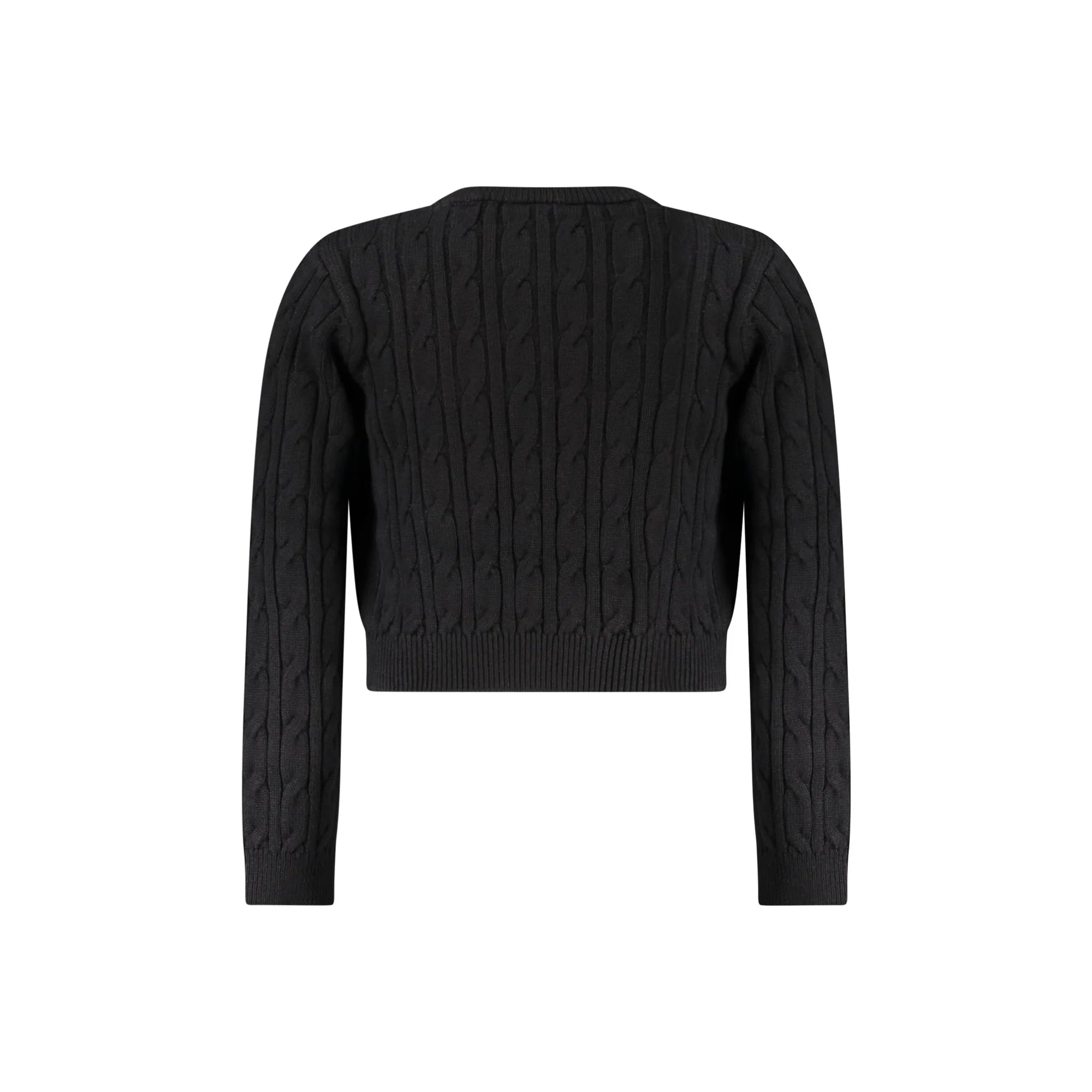 GUESS JEANS MAGLIONE BAMBINA NERO
