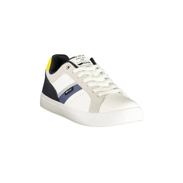 Gas Sneakers Uomo Bianche Lacci Plantare Removibile Logo bianco - vista 2