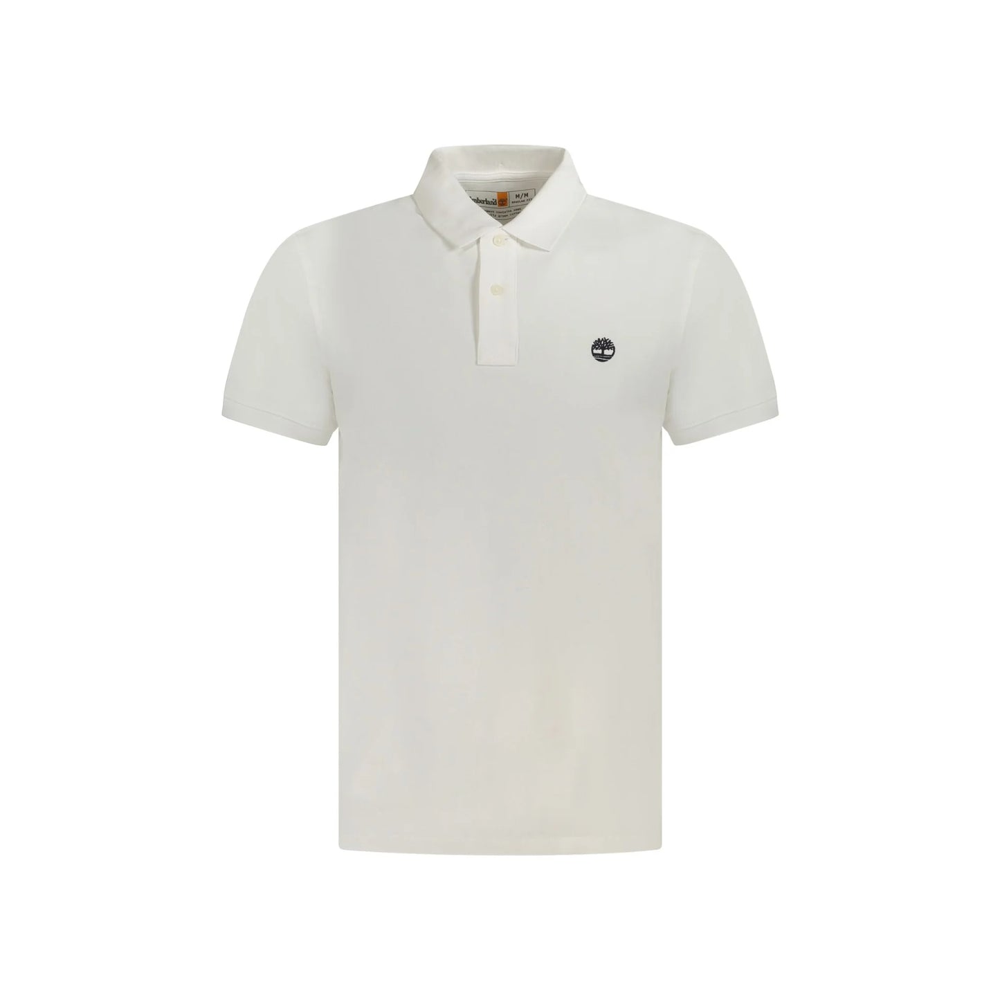 Timberland Polo Maniche Corte Uomo Bianca Ricamo Bianco - foto prodotto