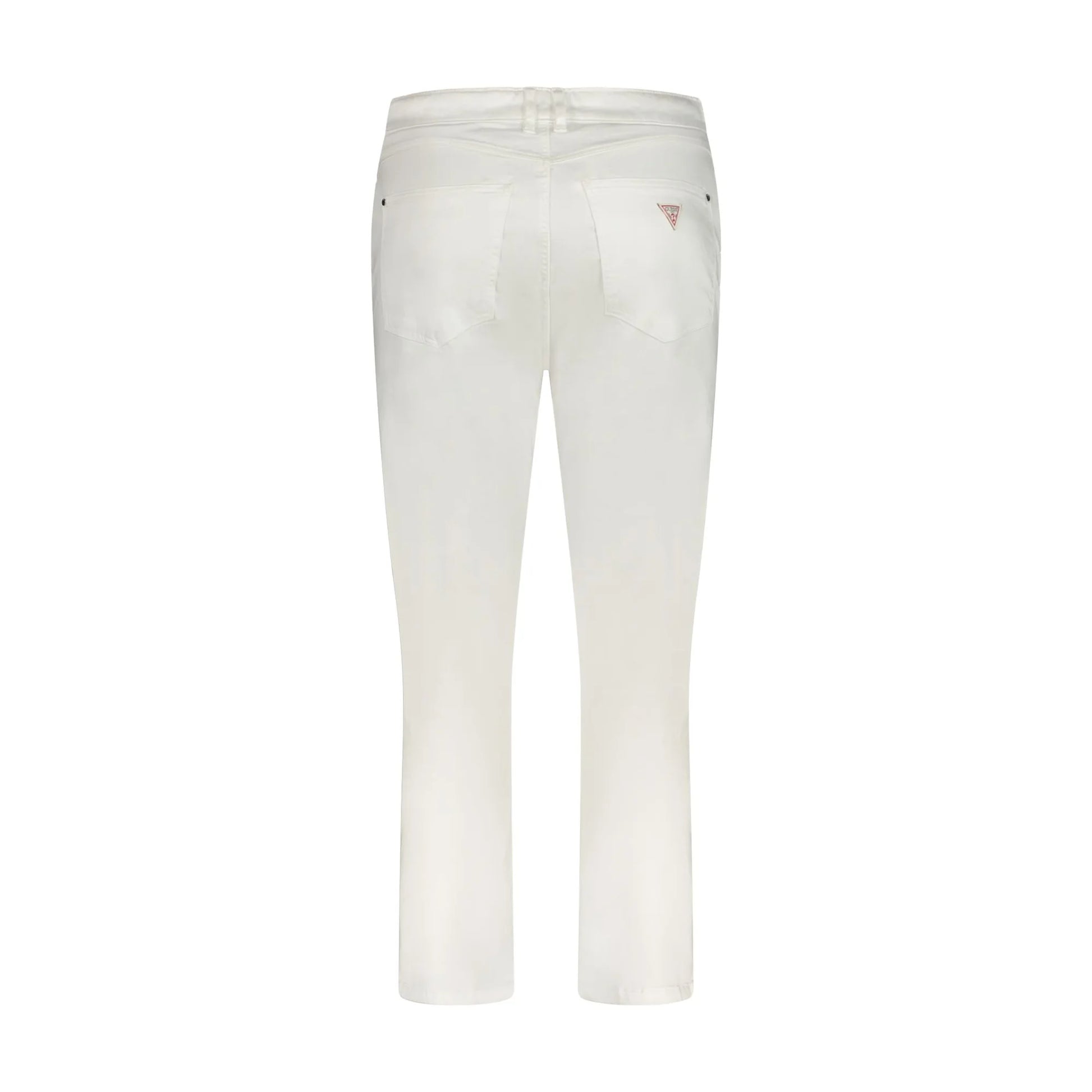 Guess Jeans Donna Bianco Foulard Removibile Logo - vista 2