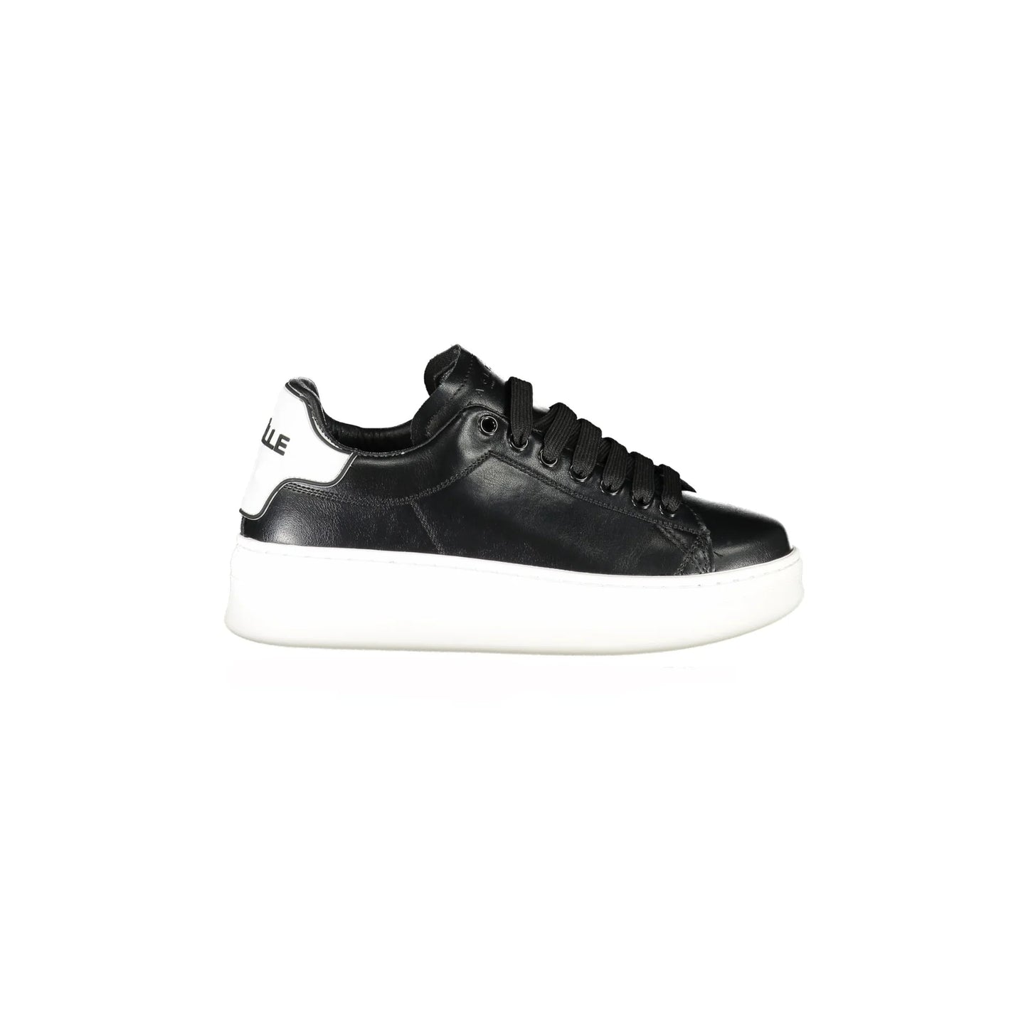 GAELLE PARIS Scarpe Sneakers Donna Nere con Dettagli a Contrasto Nero - foto prodotto