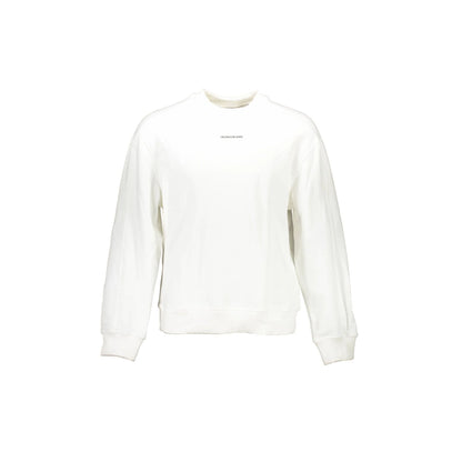Calvin Klein Felpa Maniche Lunghe Uomo Bianca Stampa Felpe Bianco - foto prodotto