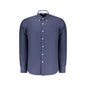 North Sails Camicia Maniche Lunghe Uomo Blu Ricamo Camicie - foto prodotto