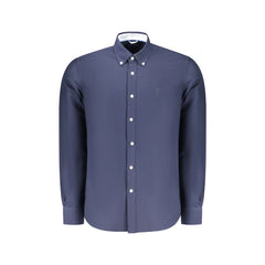 North Sails Camicia Maniche Lunghe Uomo Blu Ricamo