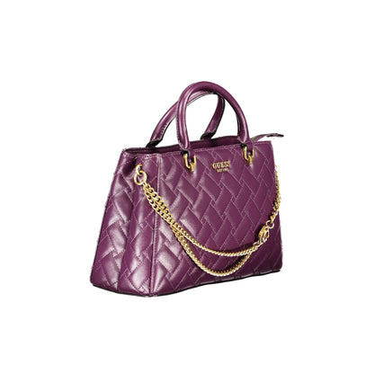 GUESS JEANS Borsa Donna GRACELYNN Viola con Tracolla Regolabile Borse - vista 3
