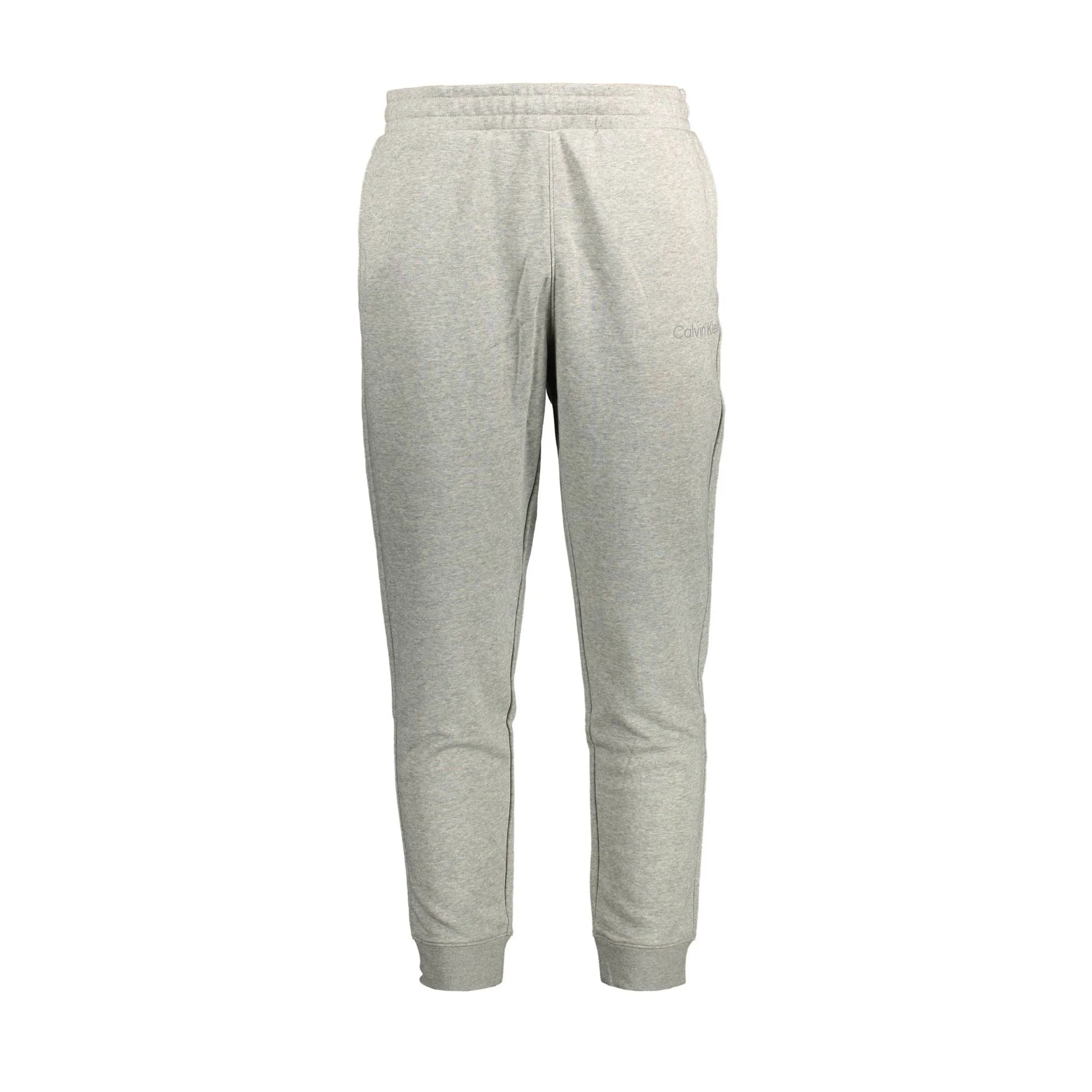 Calvin Klein Pantaloni Uomo Grigio Stampa Logo - foto prodotto