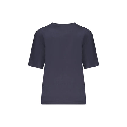 Guess Jeans T-Shirt Maniche Corte Donna Blu Stampa Logo - vista 2