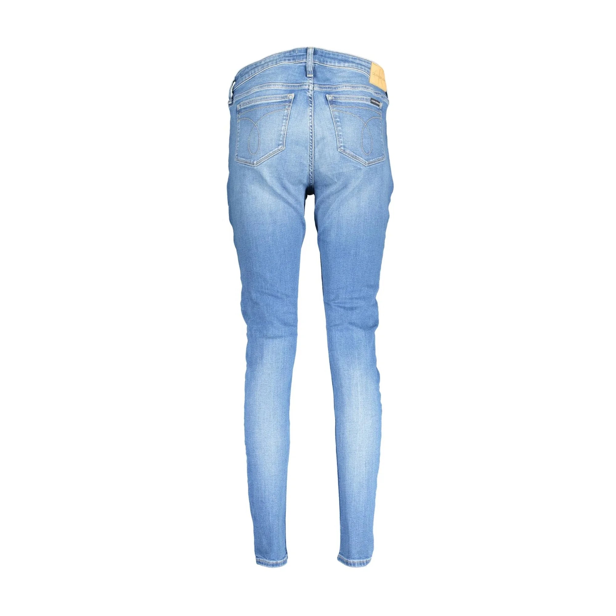 CALVIN KLEIN JEANS DENIM DONNA AZZURRO