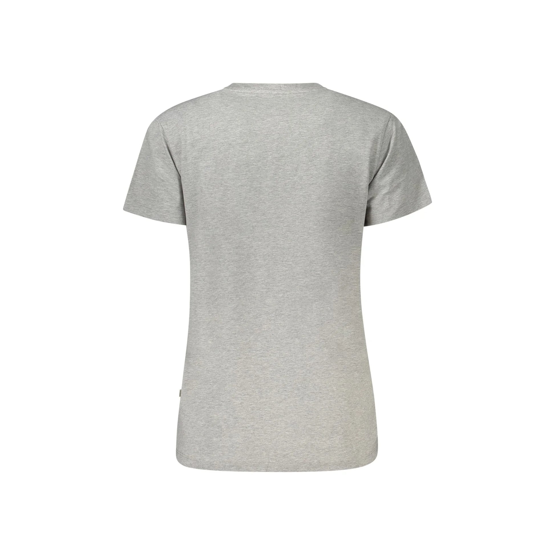 Guess Jeans T-Shirt Maniche Corte Donna Grigia Stampa Logo grigio - vista 2