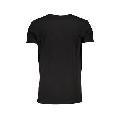 CAVALLI CLASS T-SHIRT MANICHE CORTE UOMO NERO - vista 2
