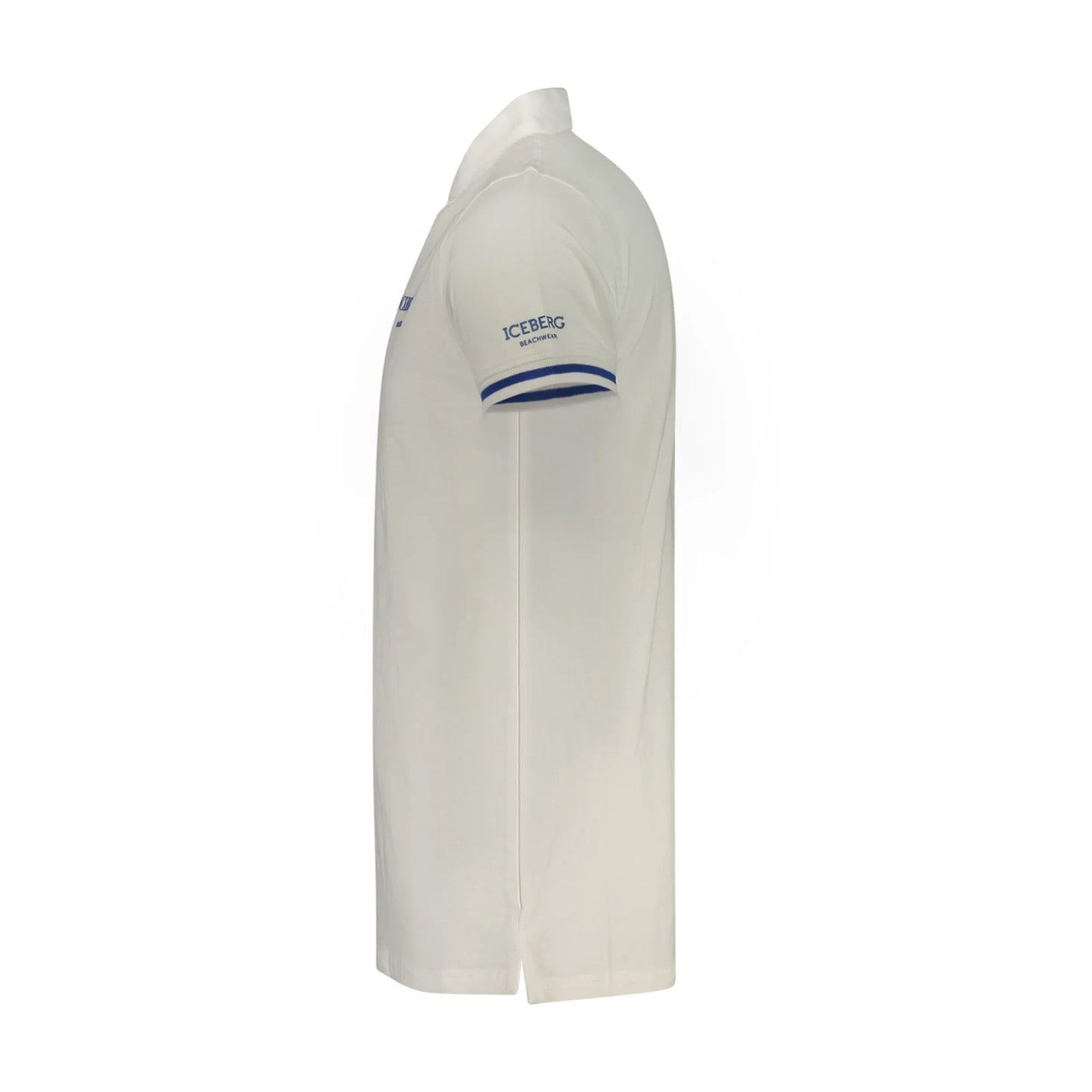 ICEBERG POLO MANICHE CORTE UOMO BIANCO
