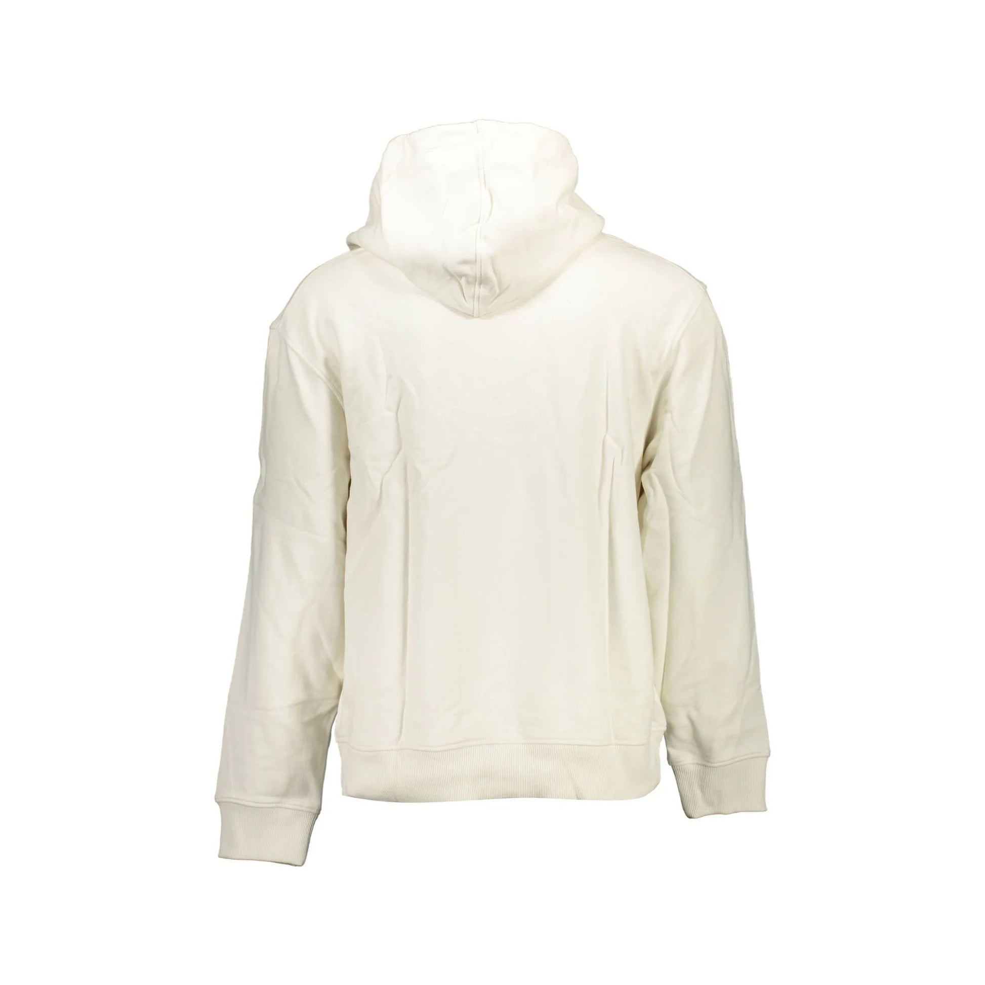 Calvin Klein Felpa Maniche Lunghe Uomo Bianca Stampa Logo Felpe bianco - vista 2