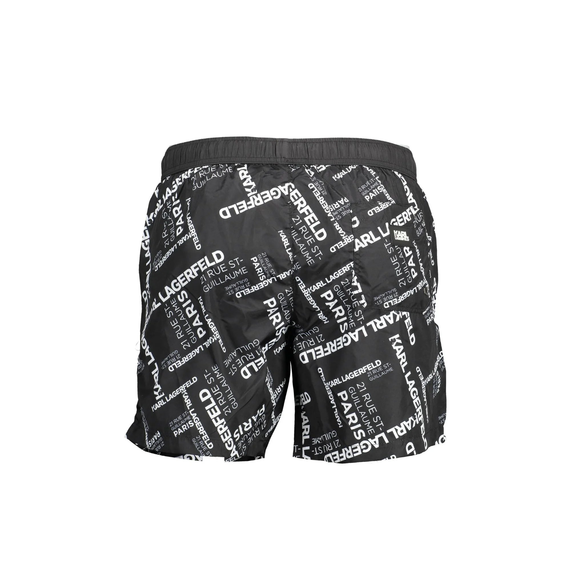 KARL LAGERFELD BEACHWEAR COSTUME PARTE SOTTO UOMO NERO