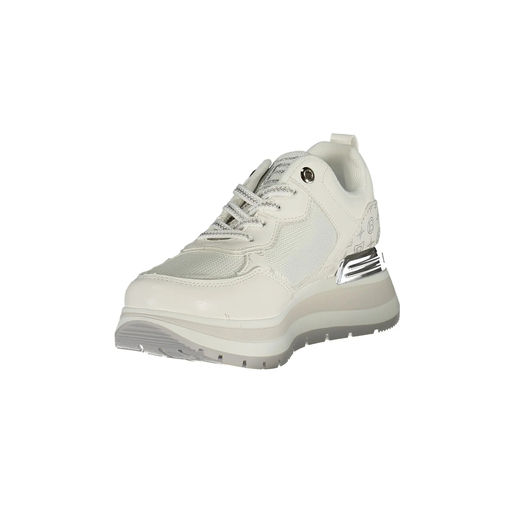 Laura Biagiotti Sneakers Donna Bianche Dettagli a Contrasto bianco - vista 3