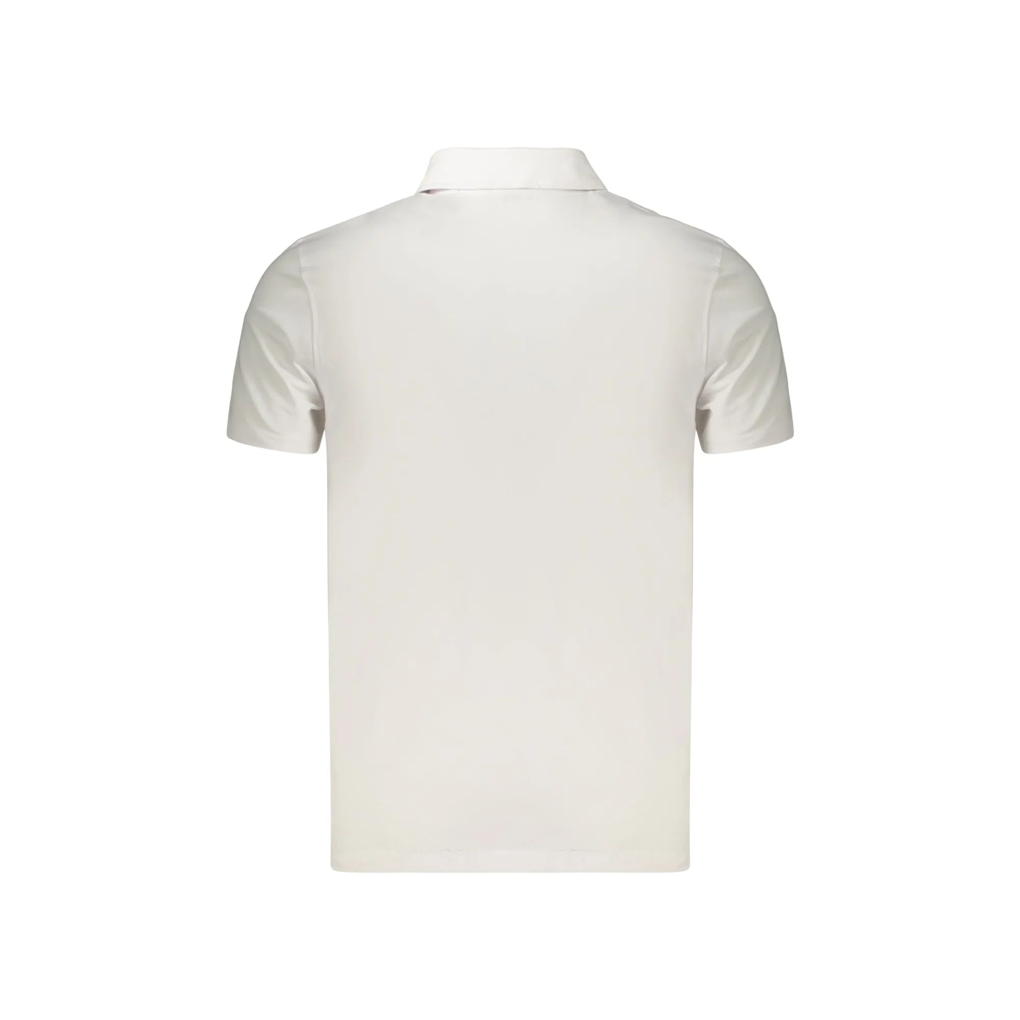 GUESS JEANS POLO MANICHE CORTE UOMO BIANCO