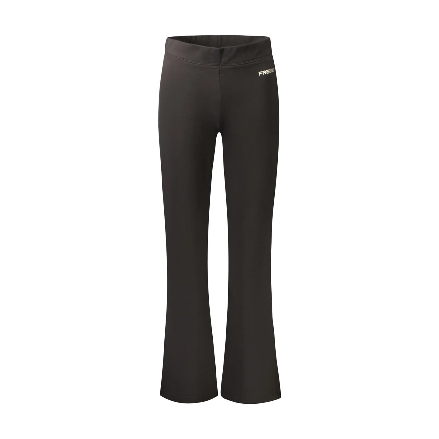 Freddy Pantaloni Leggins Donna Nero Stampa Logo - foto prodotto