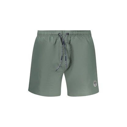 North Sails Costume Mare Uomo Verde Logo - foto prodotto