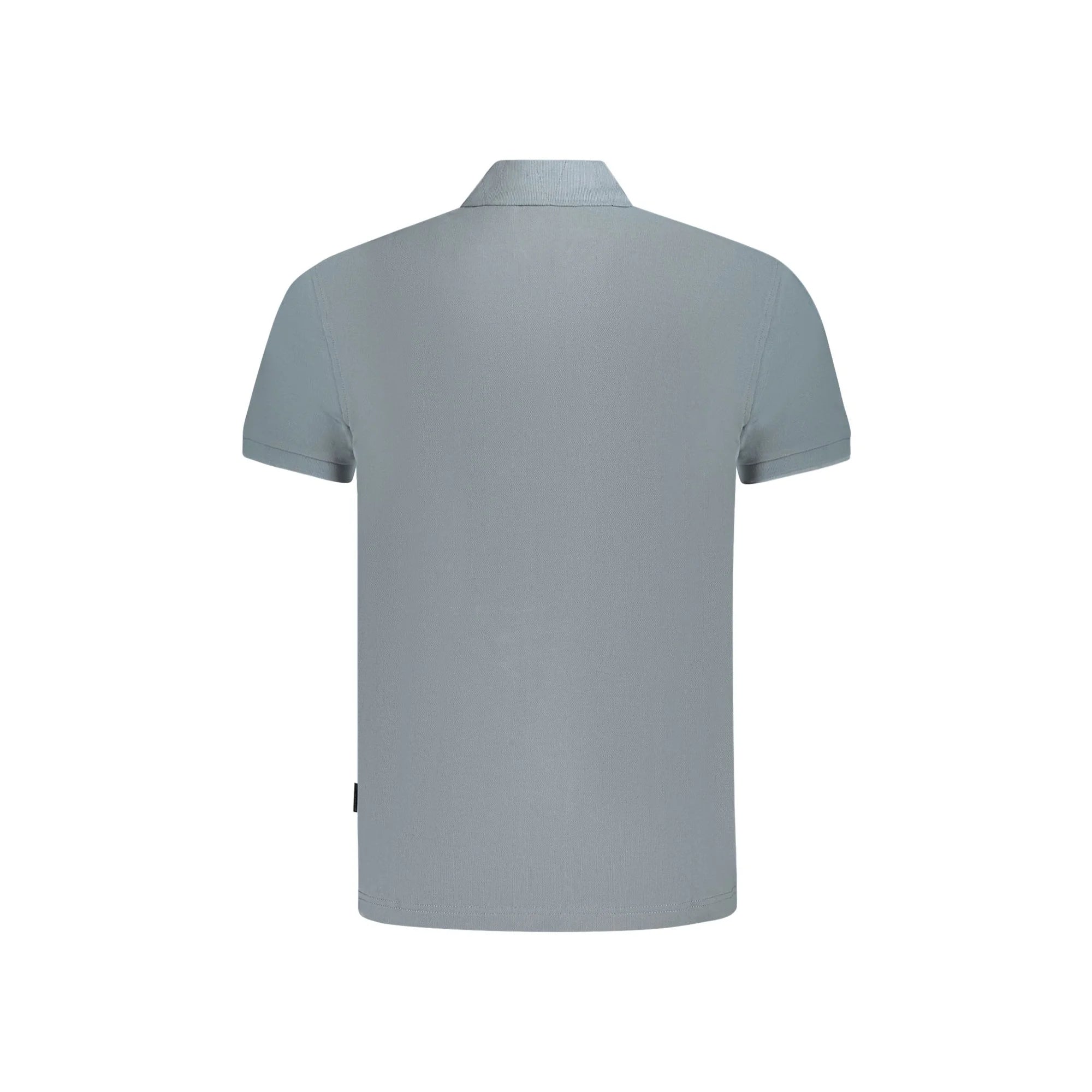 NAPAPIJRI POLO MANICHE CORTE UOMO GRIGIO
