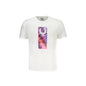 Gian Marco Venturi T-Shirt Maniche Corte Uomo Bianca Stampa Logo Bianco - foto prodotto