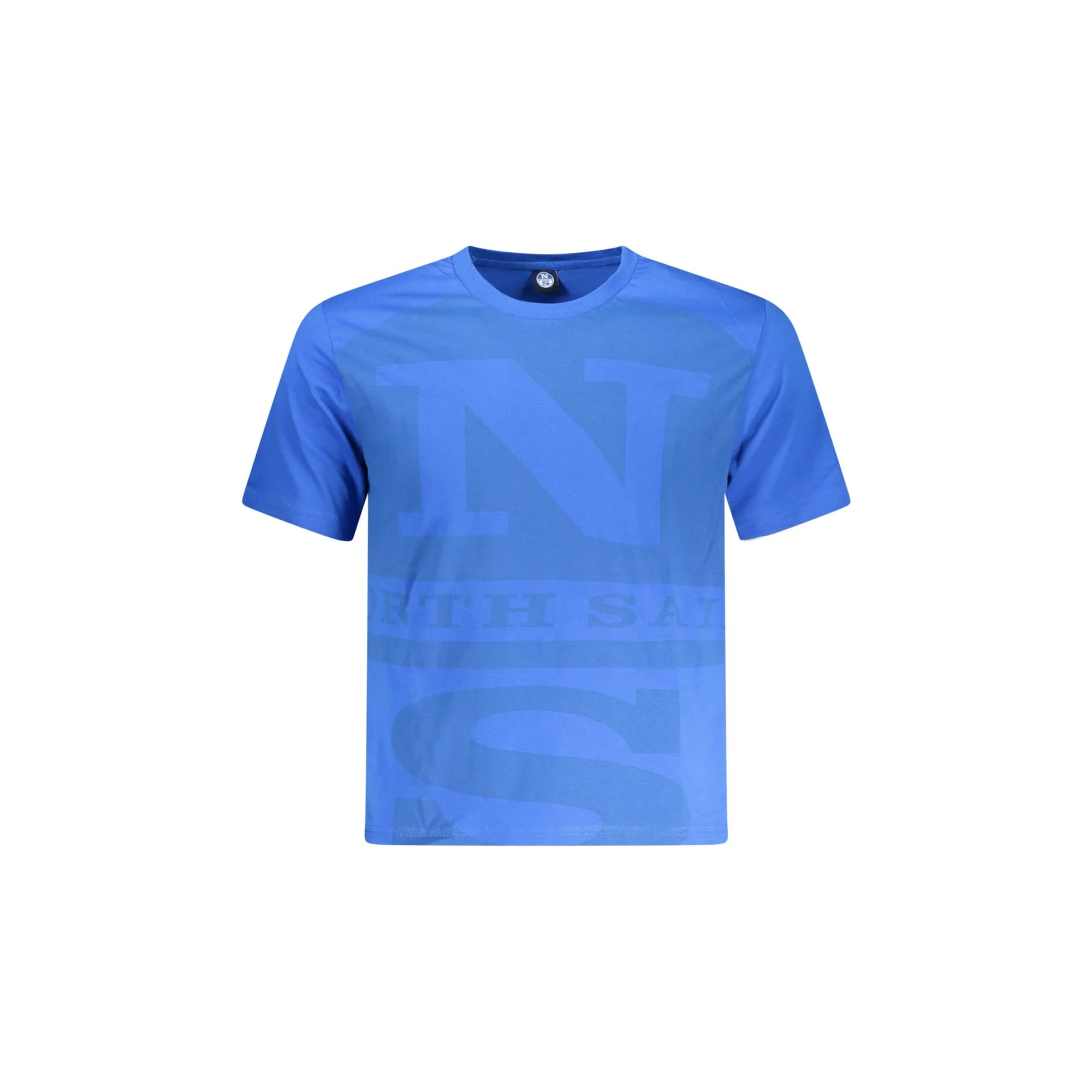 North Sails T-Shirt Maniche Corte Uomo Blu Stampa Logo - foto prodotto
