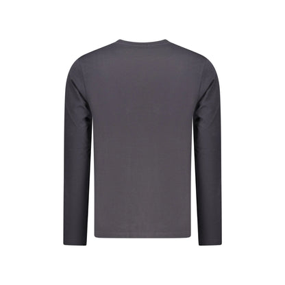 Coveri Moving T-Shirt Maniche Lunghe Uomo Blu Ricamo - vista 2