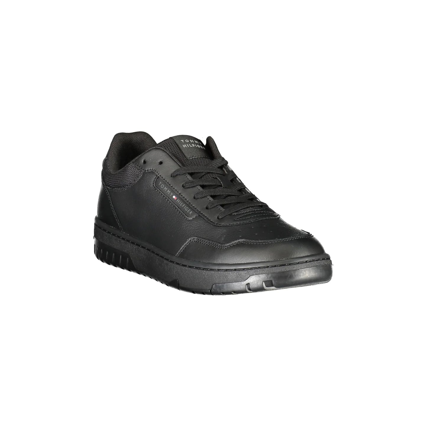 TOMMY HILFIGER Scarpe Sneakers Uomo Nere con Logo e Plantare Removibile nero - vista 2