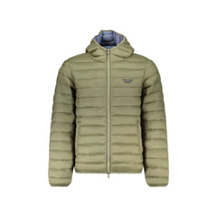 Armata Di Mare Giubbotto Maniche Lunghe Uomo Verde Logo