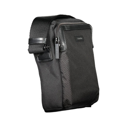 Calvin Klein Borsa a Tracolla Uomo Nera Chiusura con Zip Borse nero - vista 3