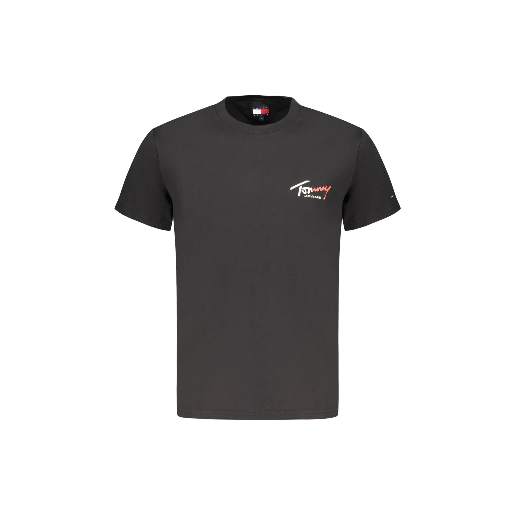 TOMMY HILFIGER T-SHIRT MANICHE CORTE UOMO NERO