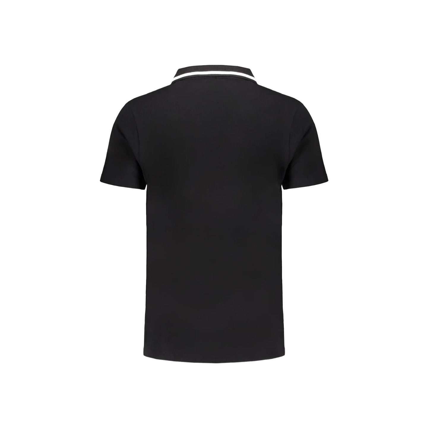 Fila Polo Maniche Corte Uomo Nera Logo nero - vista 2