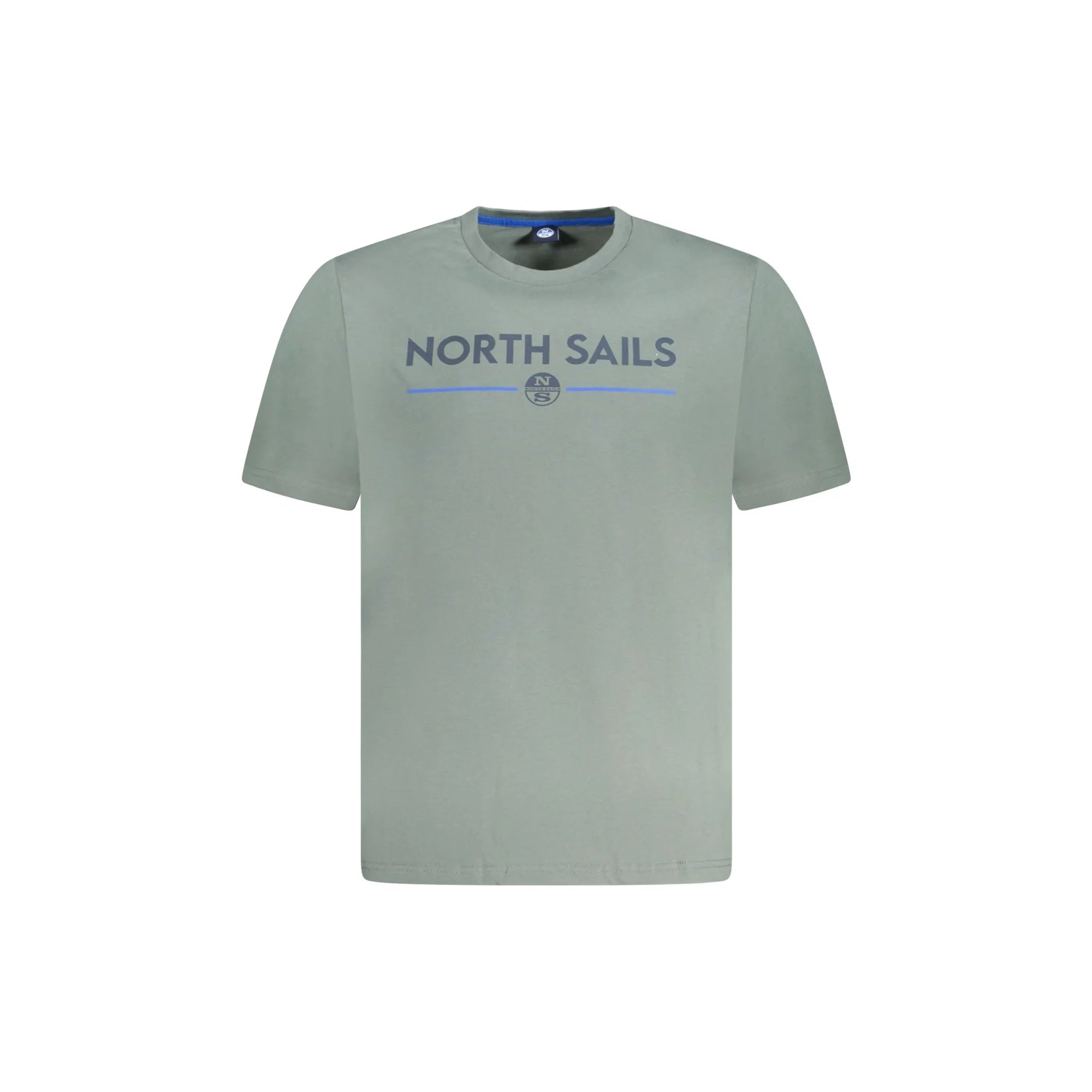 North Sails T-Shirt Maniche Corte Uomo Verde Stampa Logo - foto prodotto