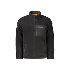 Napapijri Giubbotto Maniche Lunghe Uomo Nero Logo