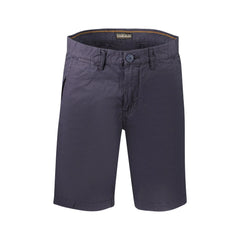 Napapijri Short Pantaloni Bermuda Uomo Blu Ricamo