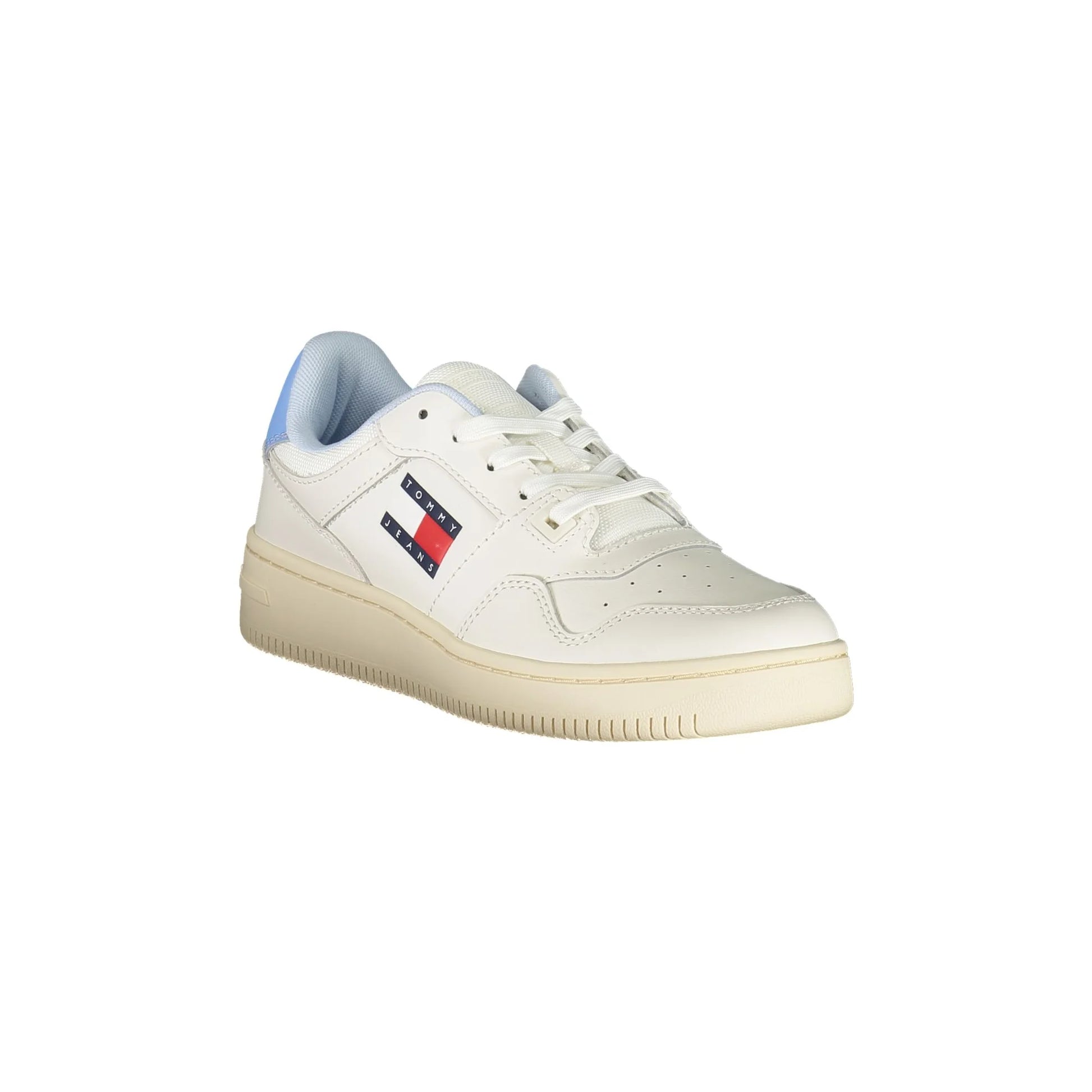 TOMMY HILFIGER Scarpe Sneakers Donna Bianche con Dettagli a Contrasto bianco - vista 2
