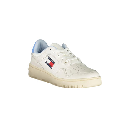 TOMMY HILFIGER Scarpe Sneakers Donna Bianche con Dettagli a Contrasto bianco - vista 2