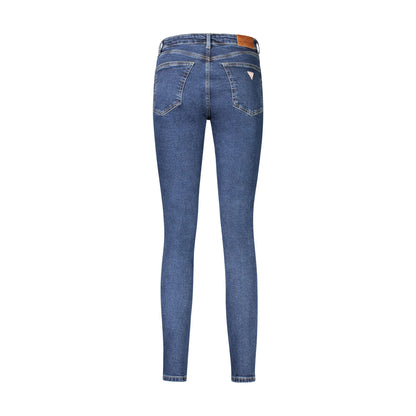 Guess Jeans Donna Blu Logo - vista 2