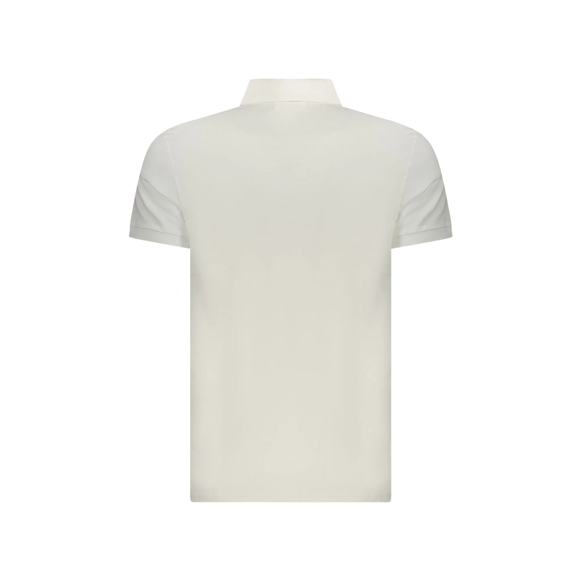 CALVIN KLEIN POLO MANICHE CORTE UOMO BIANCO